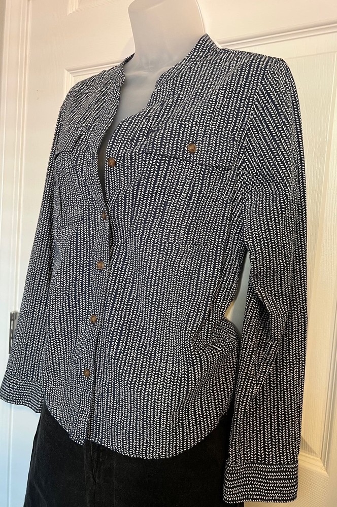 Organic Cotton Button Down Blouse - image 3